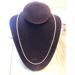 Bico Australia Simple 20"  Silver Box Chain